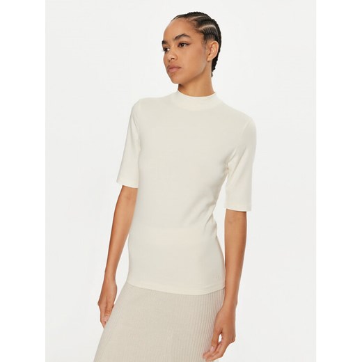 Calvin Klein Bluzka K20K207744 Écru Regular Fit Calvin Klein S MODIVO