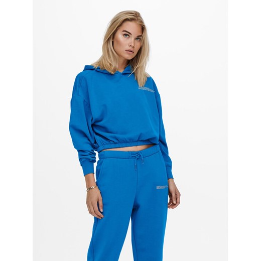 ONLY Bluza 15239888 Niebieski Regular Fit ze sklepu MODIVO w kategorii Bluzy damskie - zdjęcie 182744587