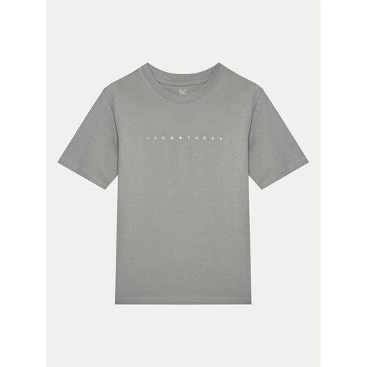 Jack&Jones Junior T-Shirt Star 12237435 Szary Relaxed Fit ze sklepu MODIVO w kategorii T-shirty chłopięce - zdjęcie 182744636