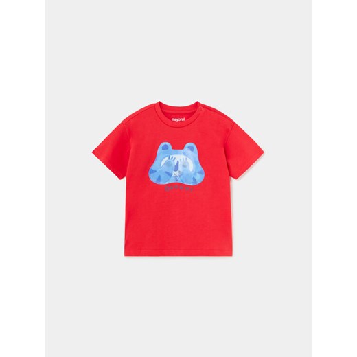 Mayoral T-Shirt 1025 Czerwony Regular Fit ze sklepu MODIVO w kategorii Koszulki niemowlęce - zdjęcie 182744658