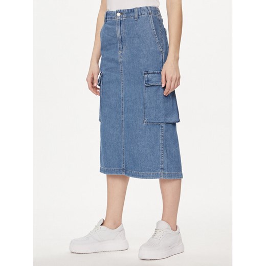 Levi's® Spódnica jeansowa A7539-0004 Niebieski Regular Fit ze sklepu MODIVO w kategorii Spódnice - zdjęcie 182744679