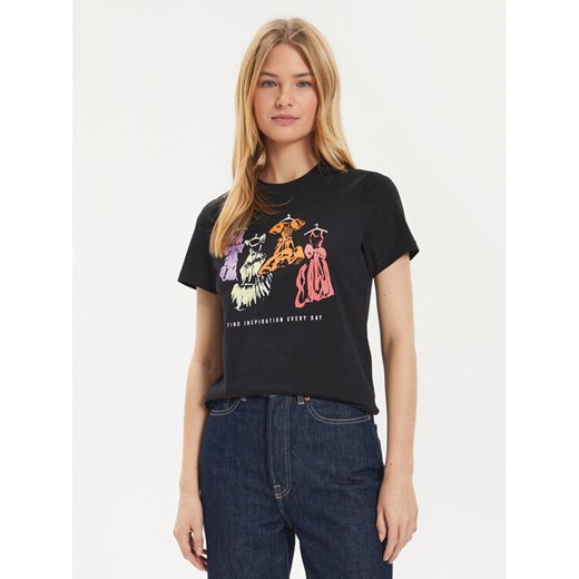 ONLY T-Shirt Pretty 15316596 Czarny Regular Fit S MODIVO