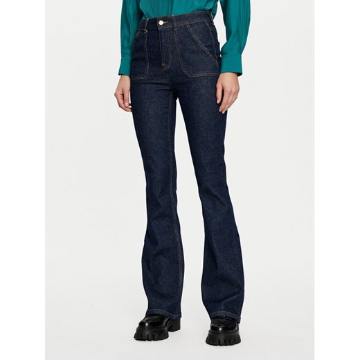 United Colors Of Benetton Jeansy 478WDF07A Granatowy Flare Fit United Colors Of Benetton 32 MODIVO