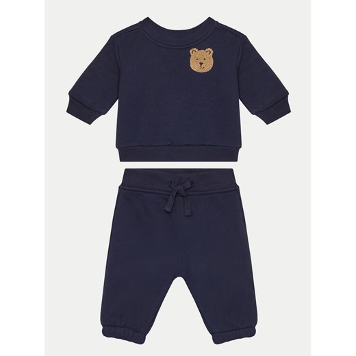 Gap Dres 503982-00 Granatowy Regular Fit ze sklepu MODIVO w kategorii Dresy dla niemowlaka - zdjęcie 182744709