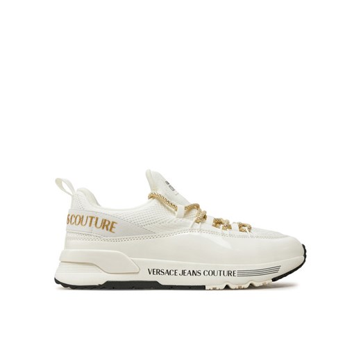 Versace Jeans Couture Sneakersy Dynamic 77VA3SAB Biały ze sklepu MODIVO w kategorii Buty sportowe damskie - zdjęcie 182744746