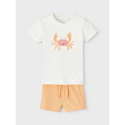 NAME IT Komplet t-shirt i szorty sportowe 13204117 Kolorowy Regular Fit ze sklepu MODIVO w kategorii Komplety niemowlęce - zdjęcie 182744786