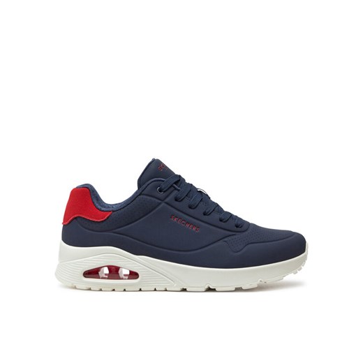 Skechers Sneakersy Uno - Suited On Air 183004 Granatowy ze sklepu MODIVO w kategorii Buty sportowe męskie - zdjęcie 182744796