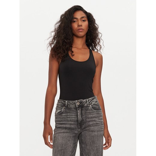 Tommy Hilfiger Body UW0UW05512 Czarny Slim Fit ze sklepu MODIVO w kategorii Bluzki damskie - zdjęcie 182744829