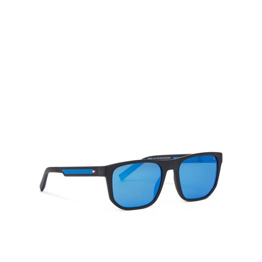 Tommy Hilfiger Okulary przeciwsłoneczne 2200/S 207893 Czarny ze sklepu MODIVO w kategorii Okulary przeciwsłoneczne męskie - zdjęcie 182744837