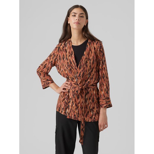 Vero Moda Bluzka Easy 10297344 Brązowy Relaxed Fit ze sklepu MODIVO w kategorii Bluzki damskie - zdjęcie 182744946