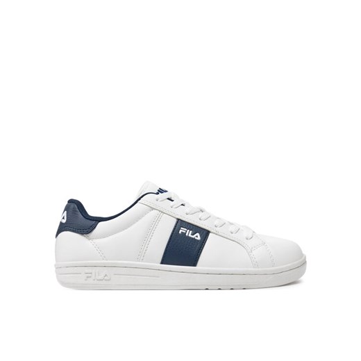 Fila Sneakersy Crosscourt Line Teens FFT0101 Biały ze sklepu MODIVO w kategorii Buty sportowe dziecięce - zdjęcie 182744985