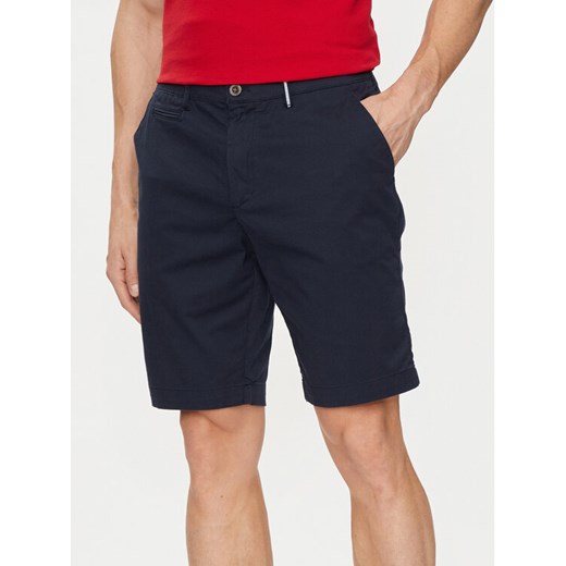 La Martina Szorty materiałowe YMB008 TW417 Granatowy Slim Fit ze sklepu MODIVO w kategorii Spodenki męskie - zdjęcie 182744988