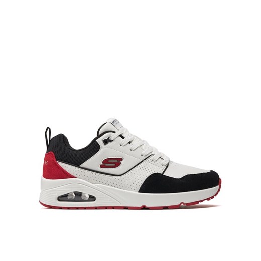 Skechers Sneakersy Uno-Retro One 183020/WBRD Biały ze sklepu MODIVO w kategorii Buty sportowe męskie - zdjęcie 182745007
