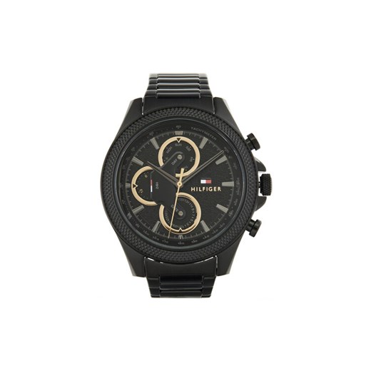 Tommy Hilfiger Zegarek 1792081 Czarny ze sklepu MODIVO w kategorii Zegarki - zdjęcie 182745009