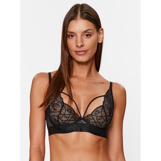Hunkemöller Biustonosz z fiszbiną Luna 202739 Czarny ze sklepu MODIVO w kategorii Biustonosze - zdjęcie 182745019