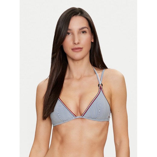 Tommy Hilfiger Góra od bikini UW0UW05329 Niebieski ze sklepu MODIVO w kategorii Stroje kąpielowe - zdjęcie 182745088