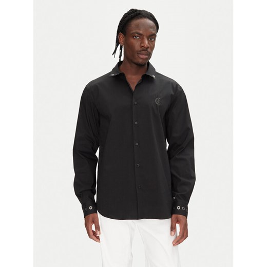 Just Cavalli Koszula 78OAL2A0 Czarny Relaxed Fit ze sklepu MODIVO w kategorii Koszule męskie - zdjęcie 182745147