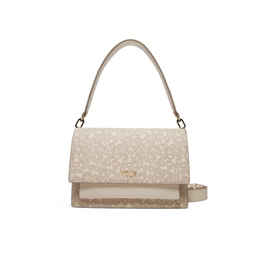 TOUS Torebka Kaos Mini Lines Audree 2002183301 Beżowy ze sklepu MODIVO w kategorii Torebki damskie - zdjęcie 182745186
