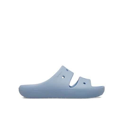 Crocs Klapki Classic Sandal v2 K 209421 Błękitny ze sklepu MODIVO w kategorii Klapki dziecięce - zdjęcie 182745188