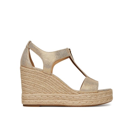 MICHAEL Michael Kors Espadryle Berkley 40S4BRMS9D Złoty ze sklepu MODIVO w kategorii Espadryle damskie - zdjęcie 182745258