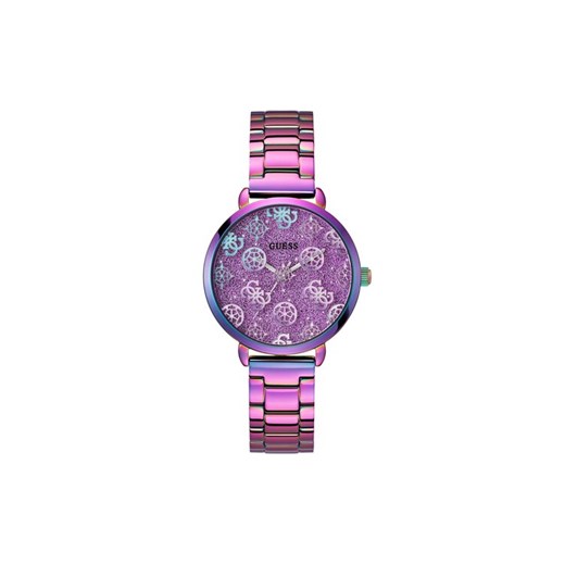 Guess Zegarek Sugarplum GW0670L3 Fioletowy ze sklepu MODIVO w kategorii Zegarki - zdjęcie 182745266