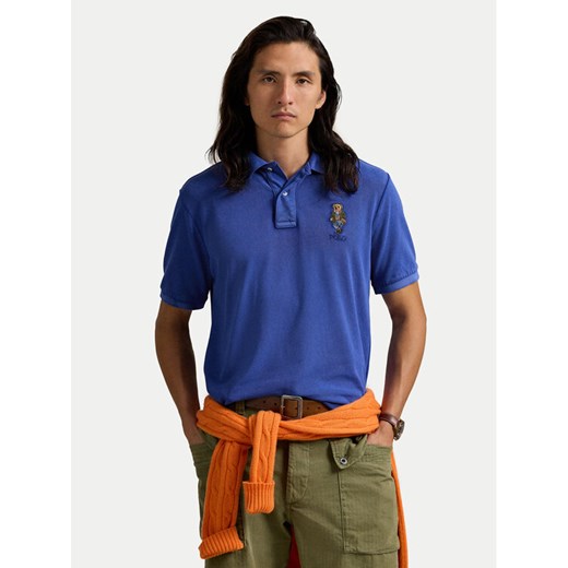 Polo Ralph Lauren Polo 710958188001 Niebieski Regular Fit ze sklepu MODIVO w kategorii T-shirty męskie - zdjęcie 182745328