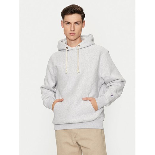 Champion Bluza 220705 Szary Relaxed Fit ze sklepu MODIVO w kategorii Bluzy męskie - zdjęcie 182745447