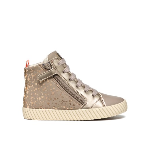 Geox Sneakersy J Mirroless Girl J46MNA 0AUAJ C5005 M Beżowy ze sklepu MODIVO w kategorii Buty sportowe dziecięce - zdjęcie 182745457
