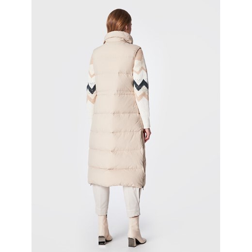 Peserico Easy Bezrękawnik M03313 03604 Beżowy Regular Fit ze sklepu MODIVO w kategorii Kamizelki damskie - zdjęcie 182745486