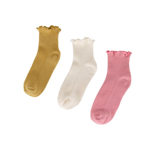 JENNY Skarpety 7KB-003-SS25 (3-pack) Żółty ze sklepu MODIVO w kategorii Skarpetki dziecięce - zdjęcie 182745498