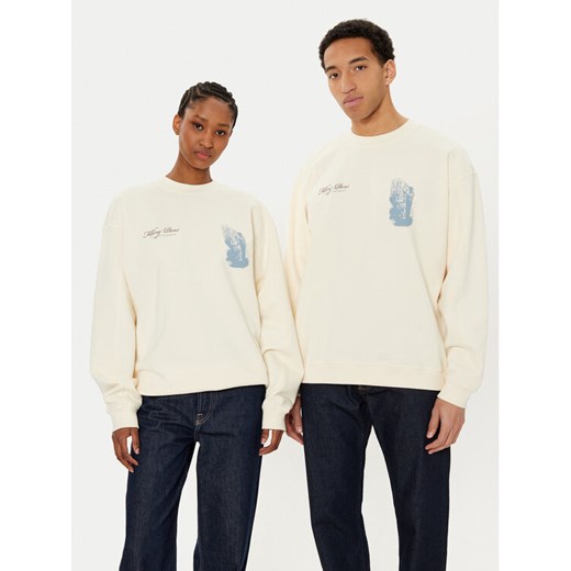 Filling Pieces Bluza Unisex Gardener 7459985 Écru Regular Fit ze sklepu MODIVO w kategorii Bluzy męskie - zdjęcie 182745528
