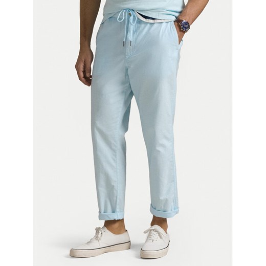 Polo Ralph Lauren Spodnie materiałowe 710958589005 Błękitny Classic Fit ze sklepu MODIVO w kategorii Spodnie męskie - zdjęcie 182745605