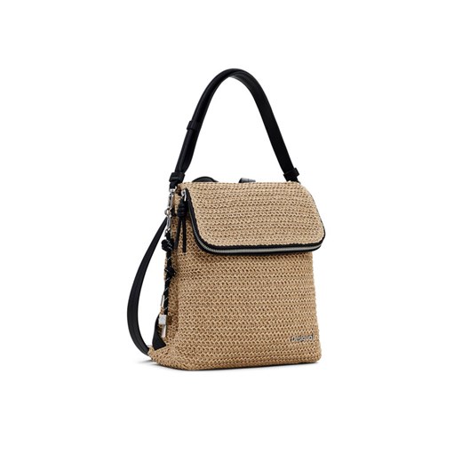Desigual Plecak Raffia Hamption 25SAKO04 Beżowy ze sklepu MODIVO w kategorii Plecaki - zdjęcie 182745608