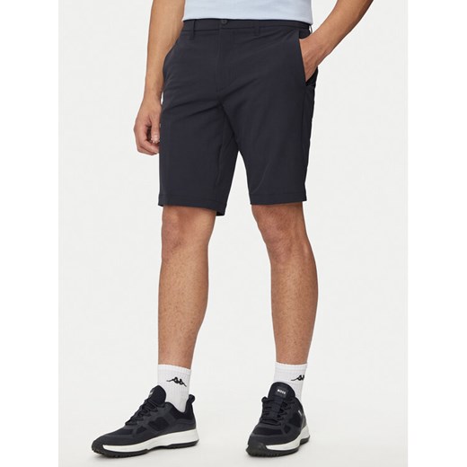 Boss Szorty materiałowe S_Commuter 50504392 Granatowy Slim Fit 52 MODIVO