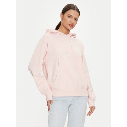 Guess Bluza V4YQ10 KC6W1 Różowy Regular Fit ze sklepu MODIVO w kategorii Bluzy damskie - zdjęcie 182745685