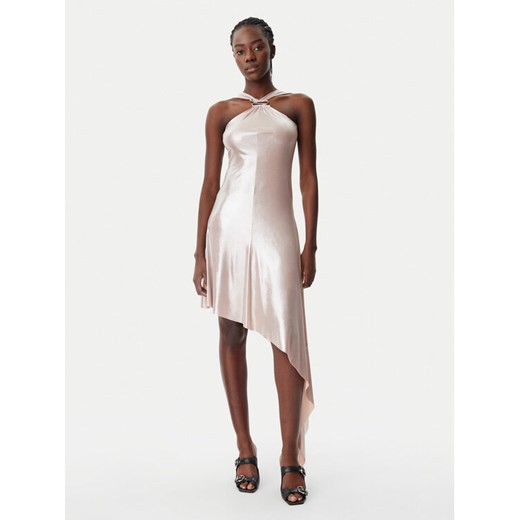 PINKO Sukienka koktajlowa 104999 A2DN Różowy Regular Fit ze sklepu MODIVO w kategorii Sukienki - zdjęcie 182745695