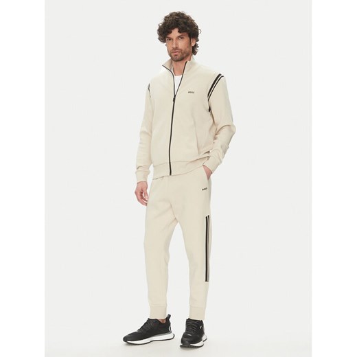 BOSS Dres 50533738 Beżowy Regular Fit ze sklepu MODIVO w kategorii Dresy męskie - zdjęcie 182745697