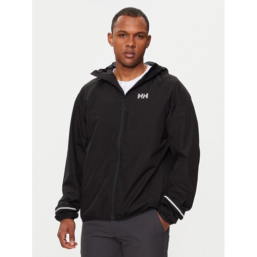 Helly Hansen Kurtka przeciwdeszczowa Fast Hellytech Jacket 53974 Czarny Regular Fit ze sklepu MODIVO w kategorii Kurtki męskie - zdjęcie 182745708
