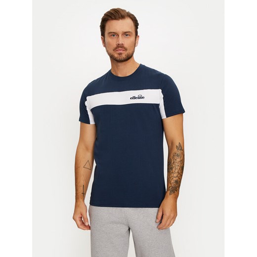 Ellesse T-Shirt SHX20952 Granatowy Regular Fit ze sklepu MODIVO w kategorii T-shirty męskie - zdjęcie 182745828
