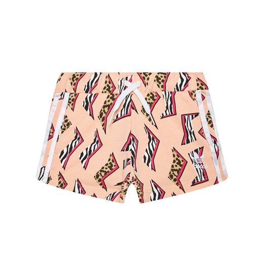 adidas Szorty sportowe Allover Print GN2242 Różowy Regular Fit ze sklepu MODIVO w kategorii Spodenki dziewczęce - zdjęcie 182745898