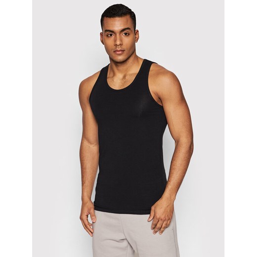 United Colors Of Benetton Tank top 3OP82H257 Czarny Regular Fit ze sklepu MODIVO w kategorii T-shirty męskie - zdjęcie 182745907