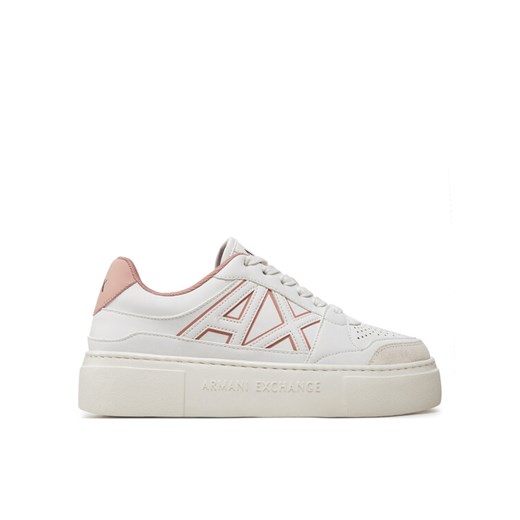 Armani Exchange Sneakersy XDX147 XV830 U274 Biały ze sklepu MODIVO w kategorii Buty sportowe damskie - zdjęcie 182745918