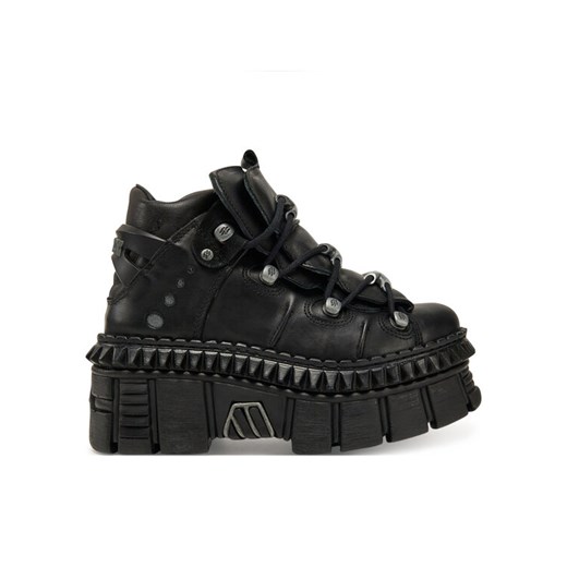 NEW ROCK Sneakersy M-WALL106-S13 Czarny ze sklepu MODIVO w kategorii Buty sportowe damskie - zdjęcie 182745939