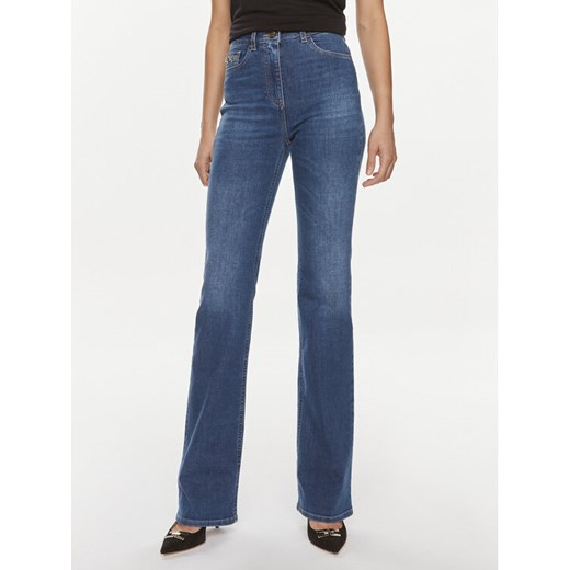 Elisabetta Franchi Jeansy PJ-57I-41E2-V340 Granatowy Regular Fit Elisabetta Franchi 27 MODIVO