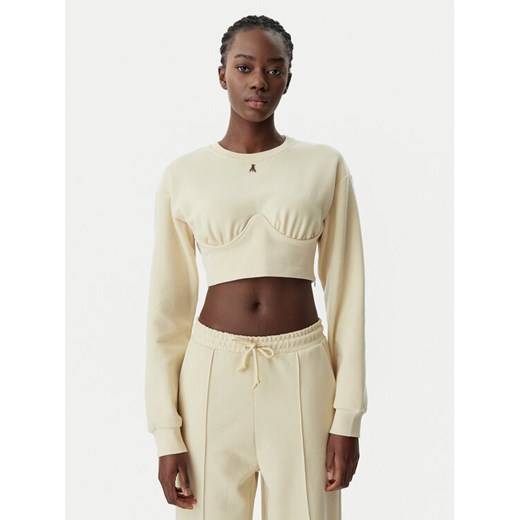 Patrizia Pepe Bluza 8M1694/J219-B814 Beżowy Regular Fit ze sklepu MODIVO w kategorii Bluzy damskie - zdjęcie 182745989