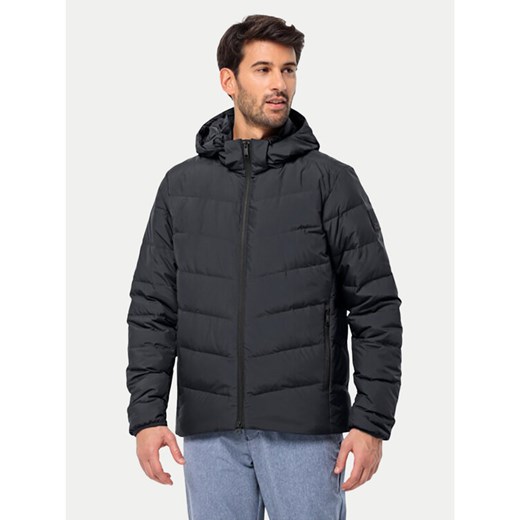 Jack Wolfskin Kurtka puchowa Colonius 1207431 Czarny Regular Fit ze sklepu MODIVO w kategorii Kurtki męskie - zdjęcie 182746057