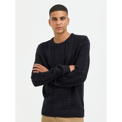 Blend Sweter 20717439 Czarny Regular Fit ze sklepu MODIVO w kategorii Swetry męskie - zdjęcie 182746105