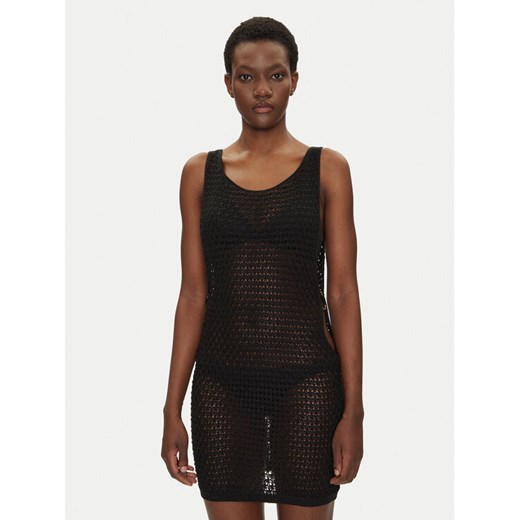 Guess Sukienka plażowa E5GK12 Z3N30 Czarny Bodycon Fit ze sklepu MODIVO w kategorii Odzież plażowa - zdjęcie 182746109