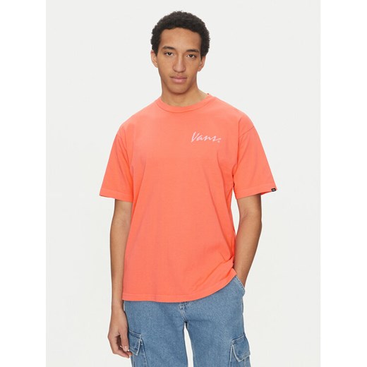 Vans T-Shirt 66 Baked VN000NTS Różowy Loose Fit ze sklepu MODIVO w kategorii T-shirty męskie - zdjęcie 182746175