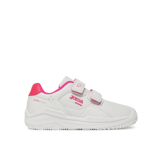 Joma Sneakersy Ginkana Jr 2442 WGINW2442V Biały ze sklepu MODIVO w kategorii Buty sportowe dziecięce - zdjęcie 182746206
